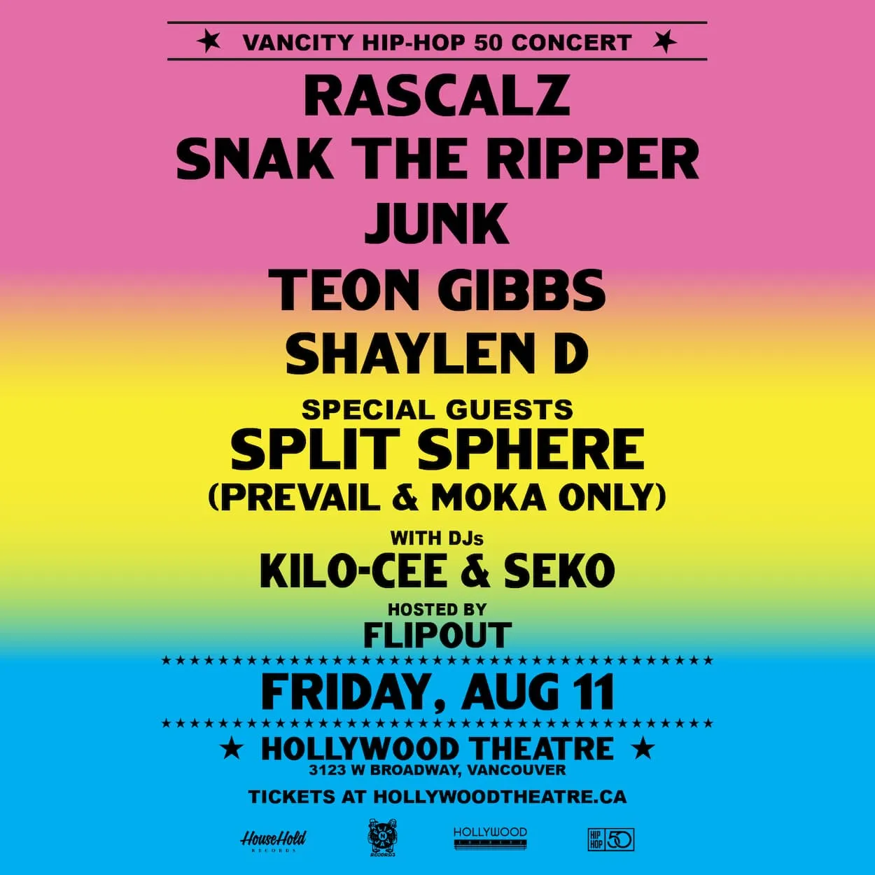 VANCITY HIP-HOP 50 CONCERT