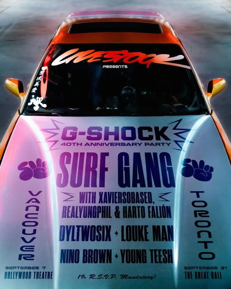 G-SHOCK 40TH ANNIVERSARY PARTY