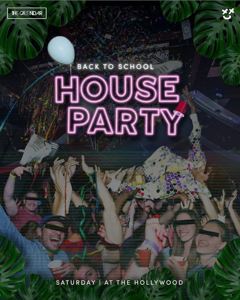 The Calendar's Back to School House Party