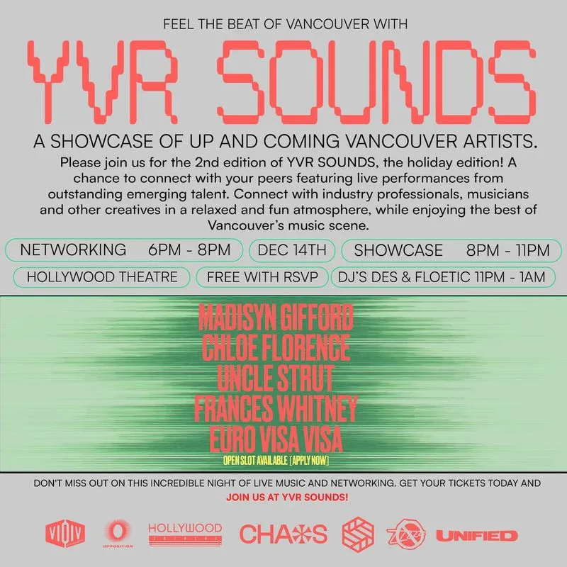 YVR SOUNDS 2 - HOLIDAY EDITION