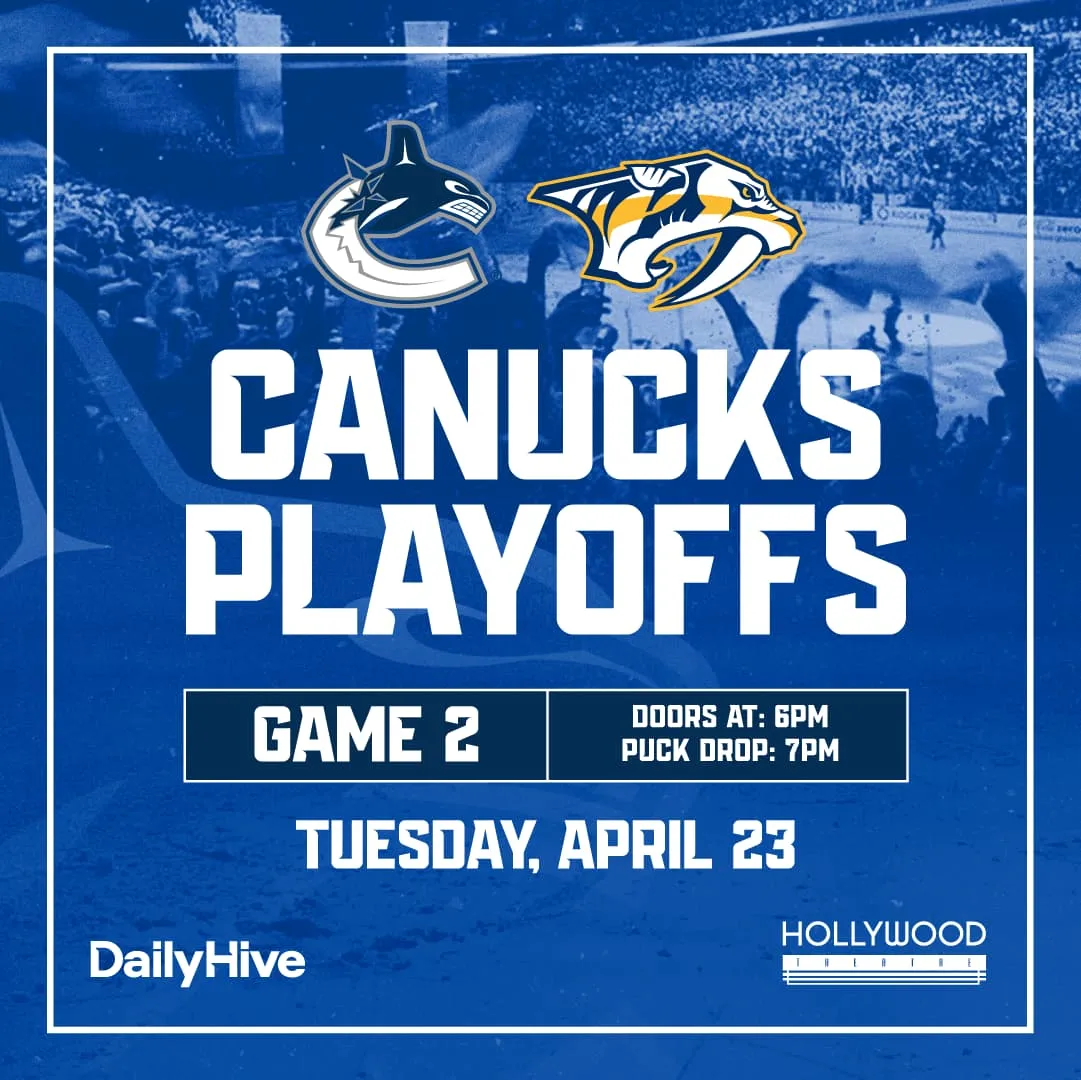 CANUCKS PLAYOFFS VIEWING PARTY