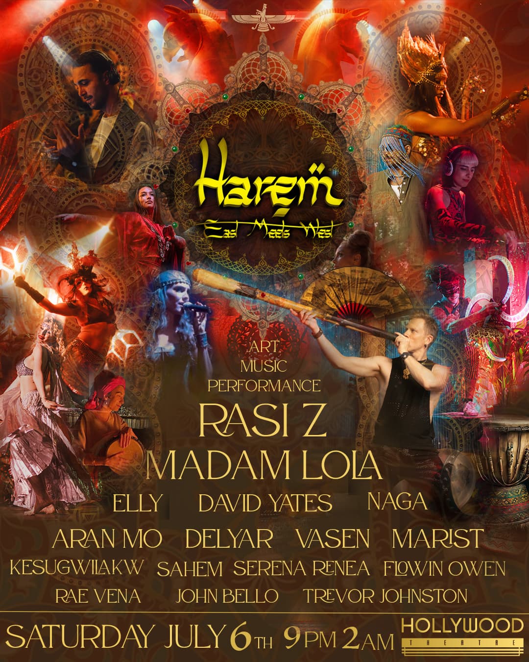 Harem: East Meets West