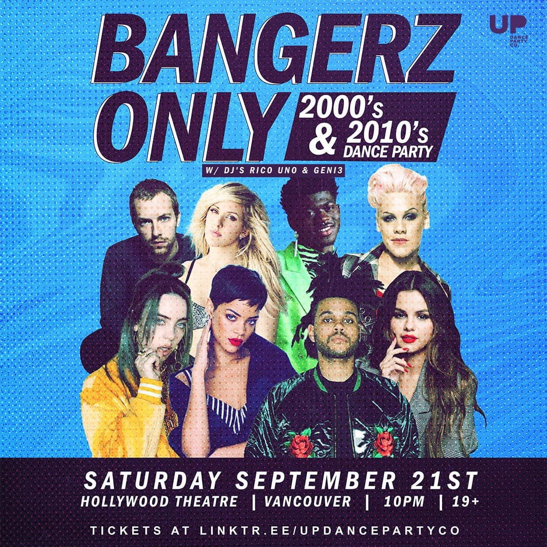 Bangerz Only 2000s x 2010s Dance Party