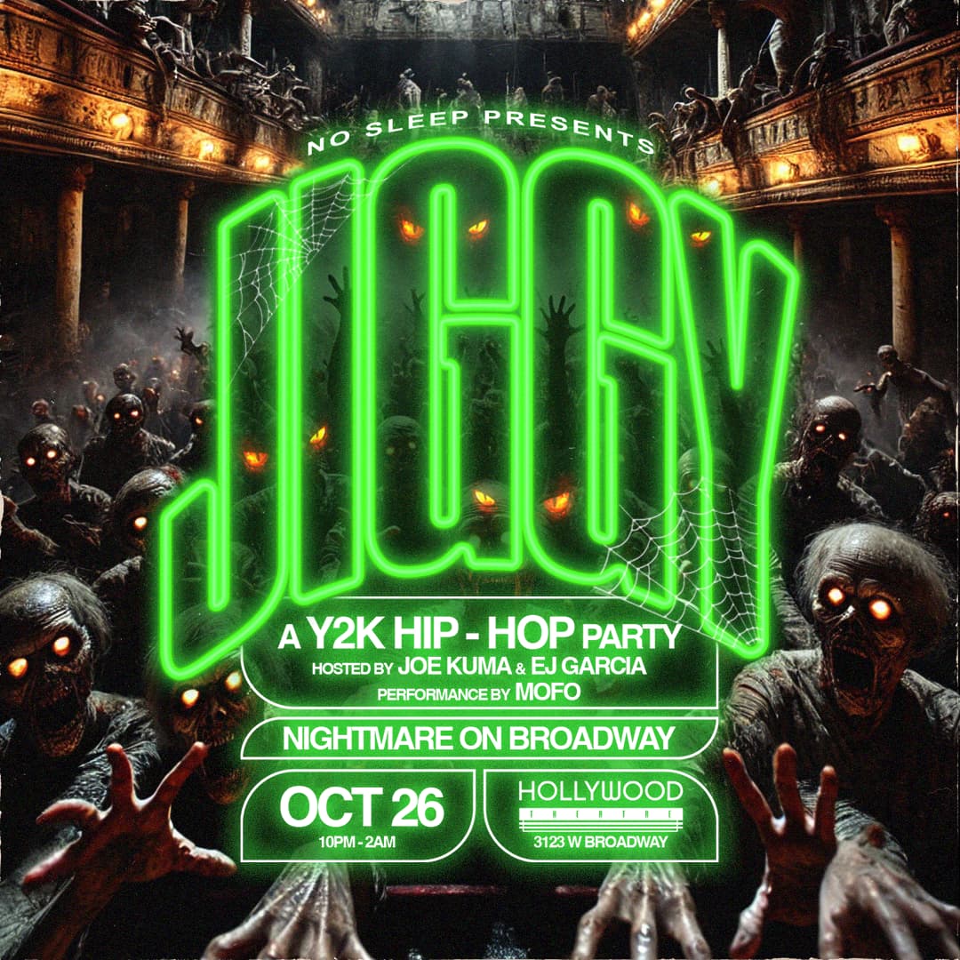 JIGGY: A HIP HOP HALLOWEEN PARTY