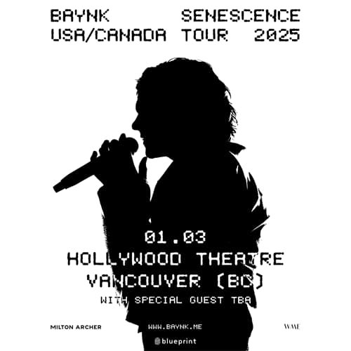 BAYNK 'SENESCENCE' USA/CANADA TOUR 2025