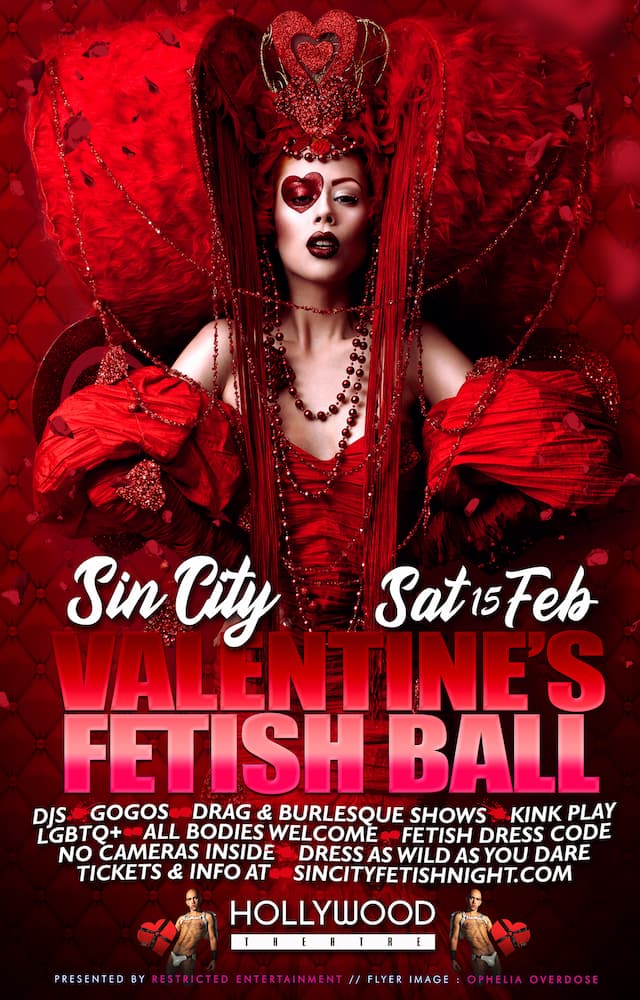 SIN CITY – Valentine's Fetish Ball
