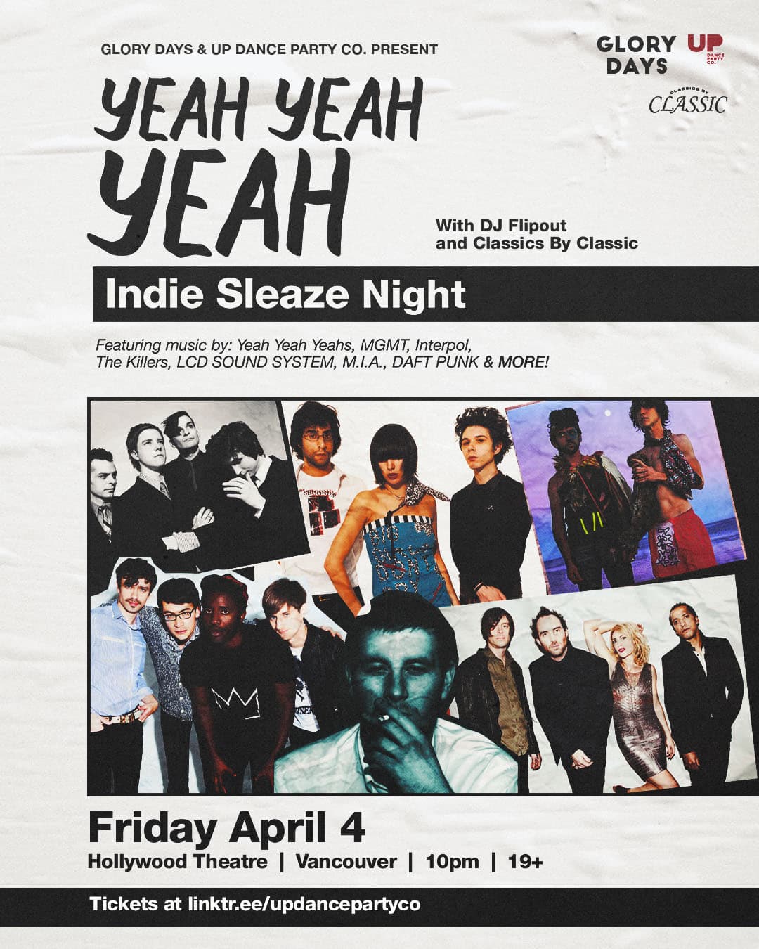 Yeah Yeah Yeah: Indie Sleaze Dance Party