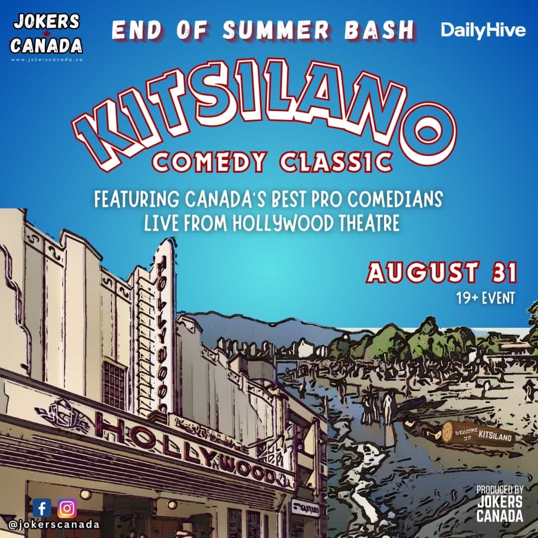 Kitsilano Comedy Classic- End Of Summer Bash 