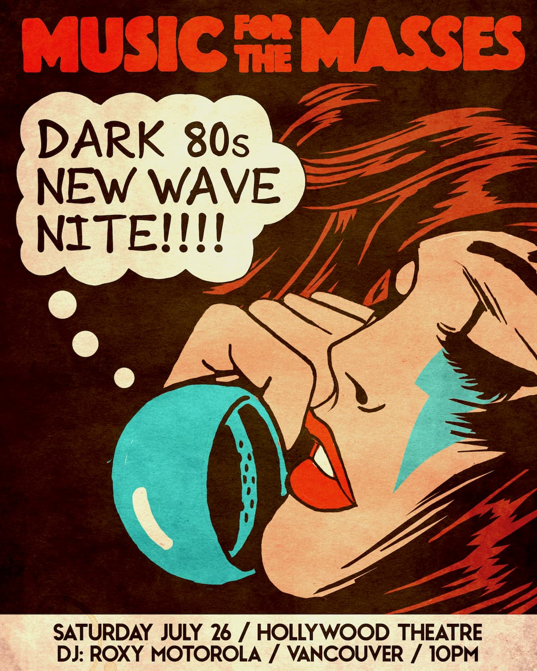 Music for the Masses - Dark 80's New Wave Night