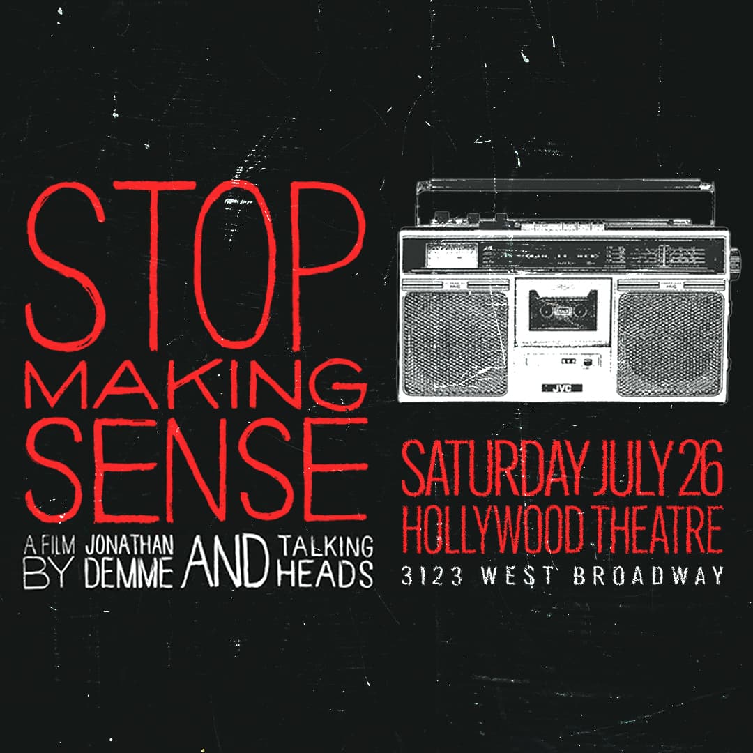 Stop Making Sense - Talking Heads 1984 Concert Film