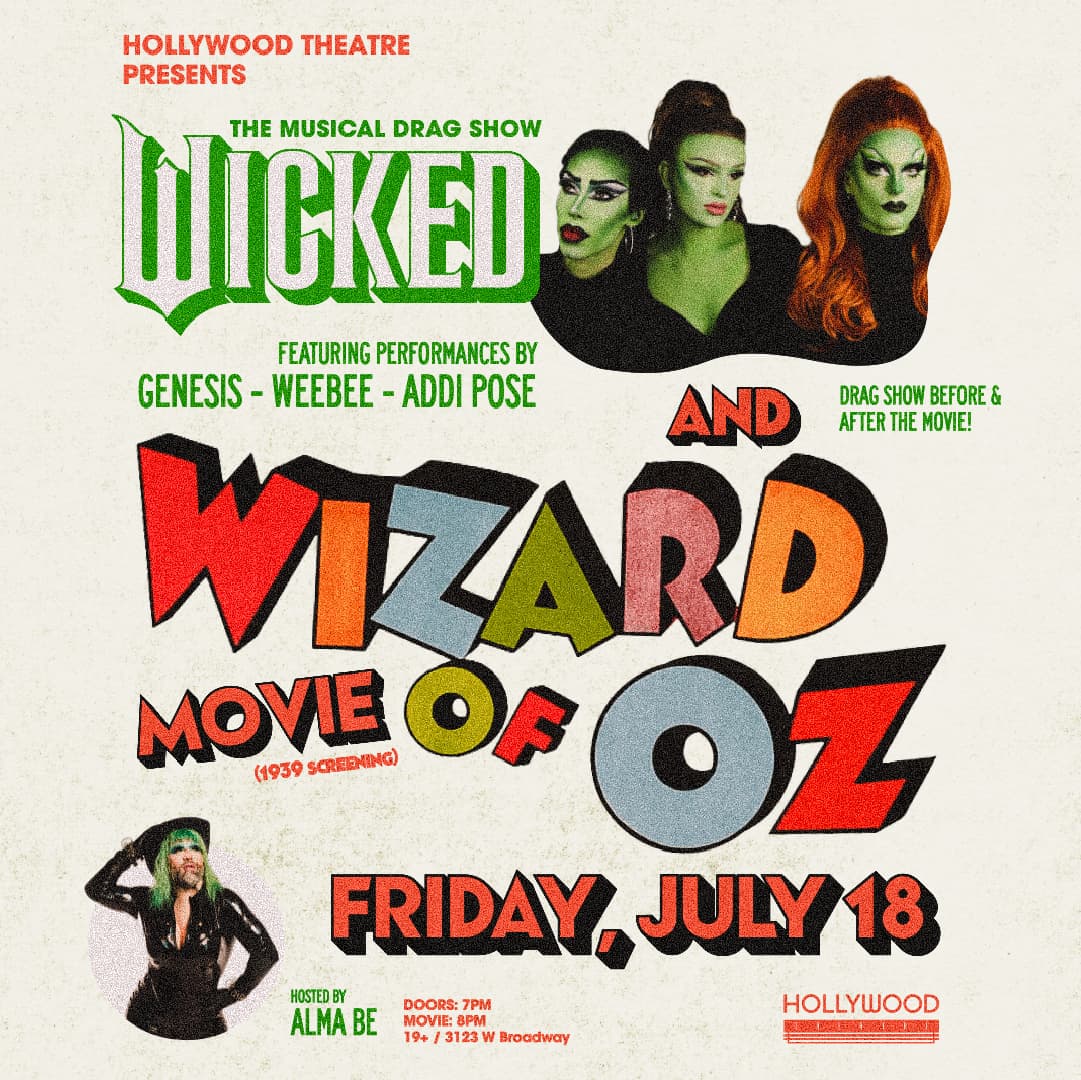 WICKED The Musical Drag Show + Wizard Of Oz (1939) Movie