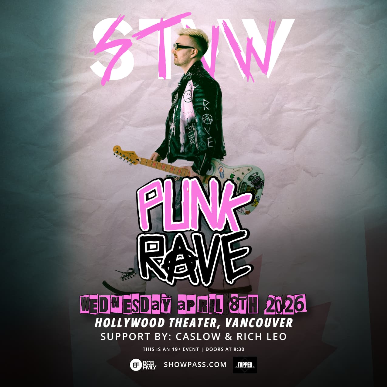 STVW PUNK RAVE TOUR 2026