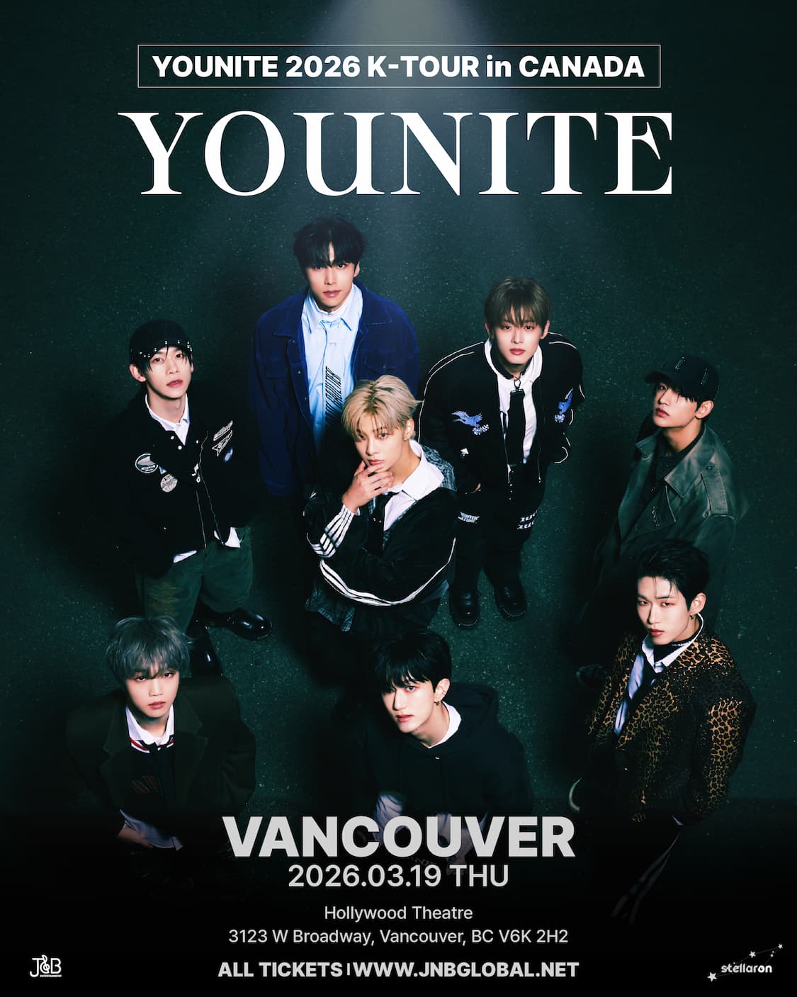 YOUNITE 2026 K-TOUR in CANADA