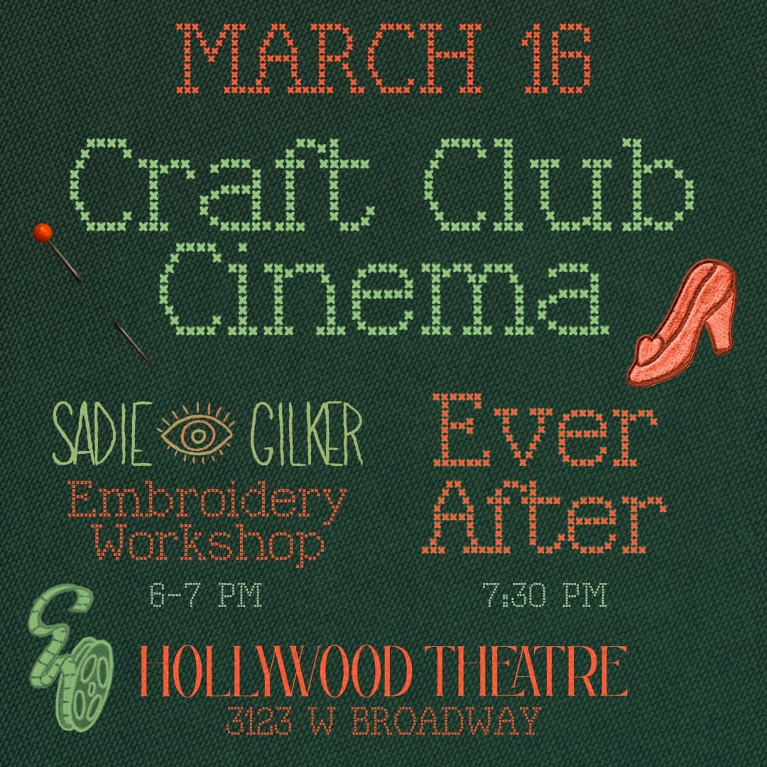 CRAFT CLUB CINEMA EVER AFTER: A CINDERELLA STORY