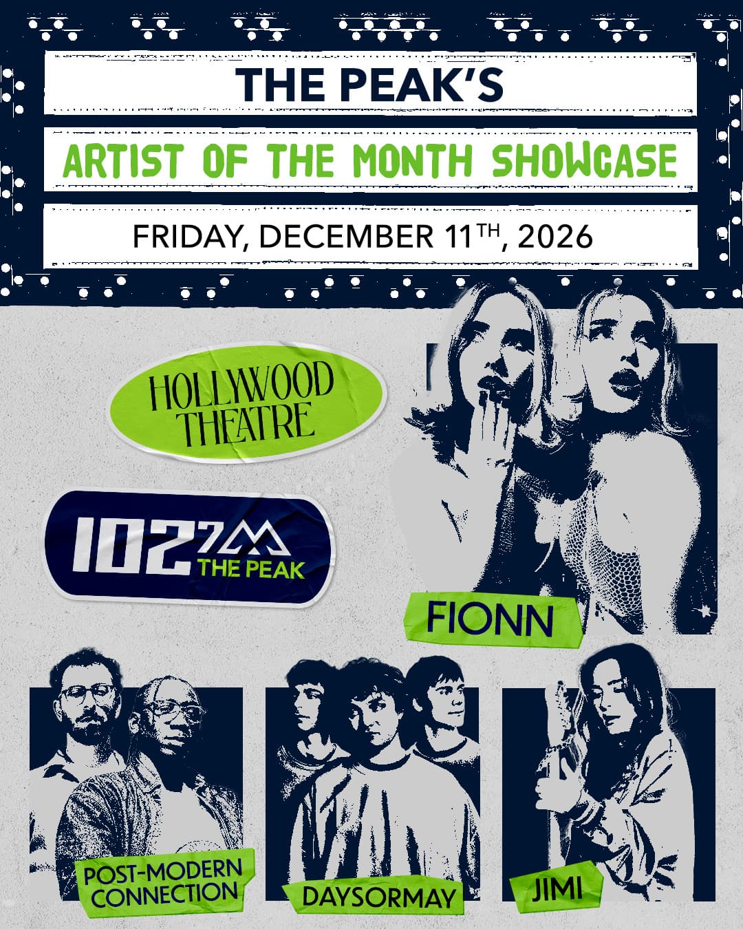 THE PEAK's Artist of the Month Showcase