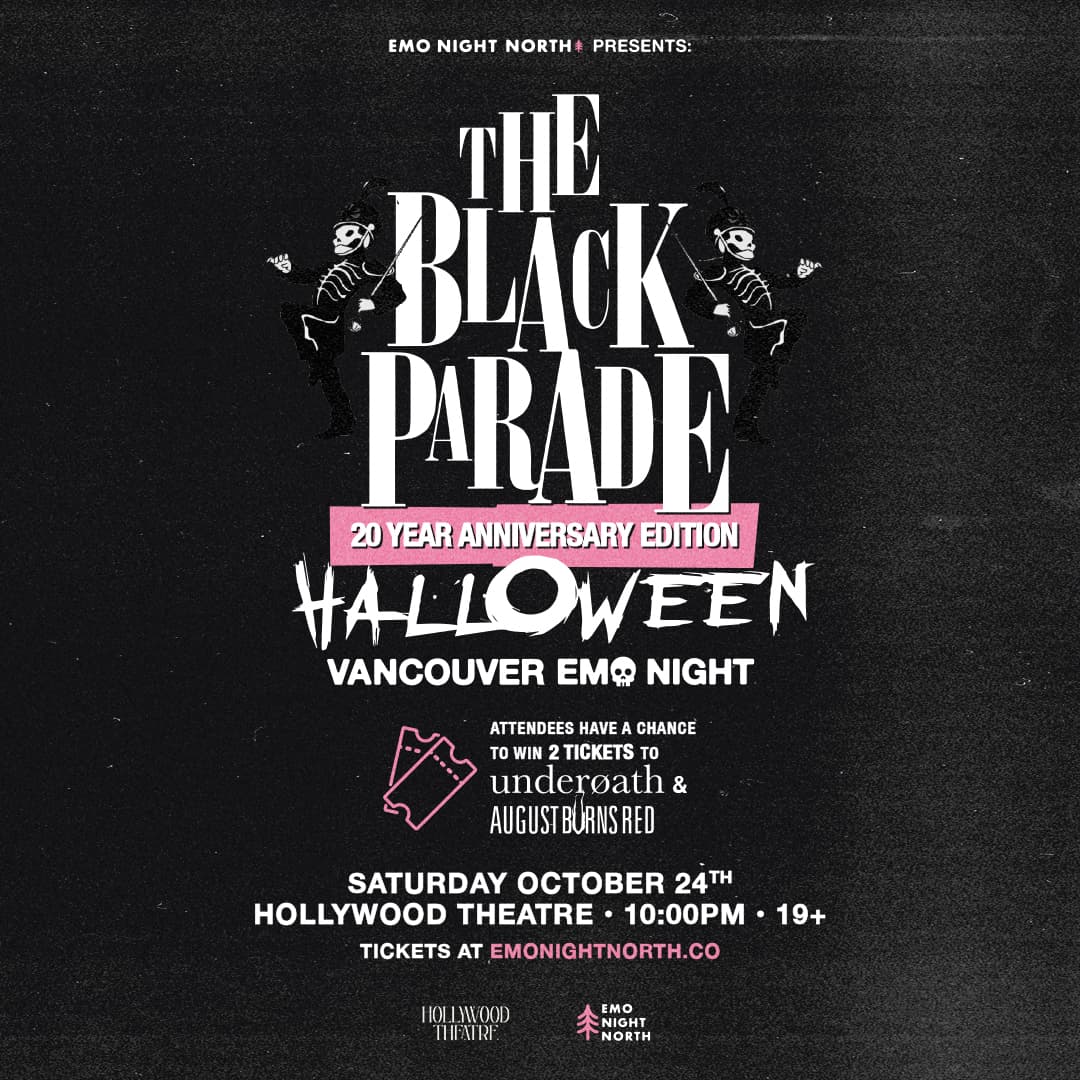 The Black Parade Halloween Emo Night Vancouver