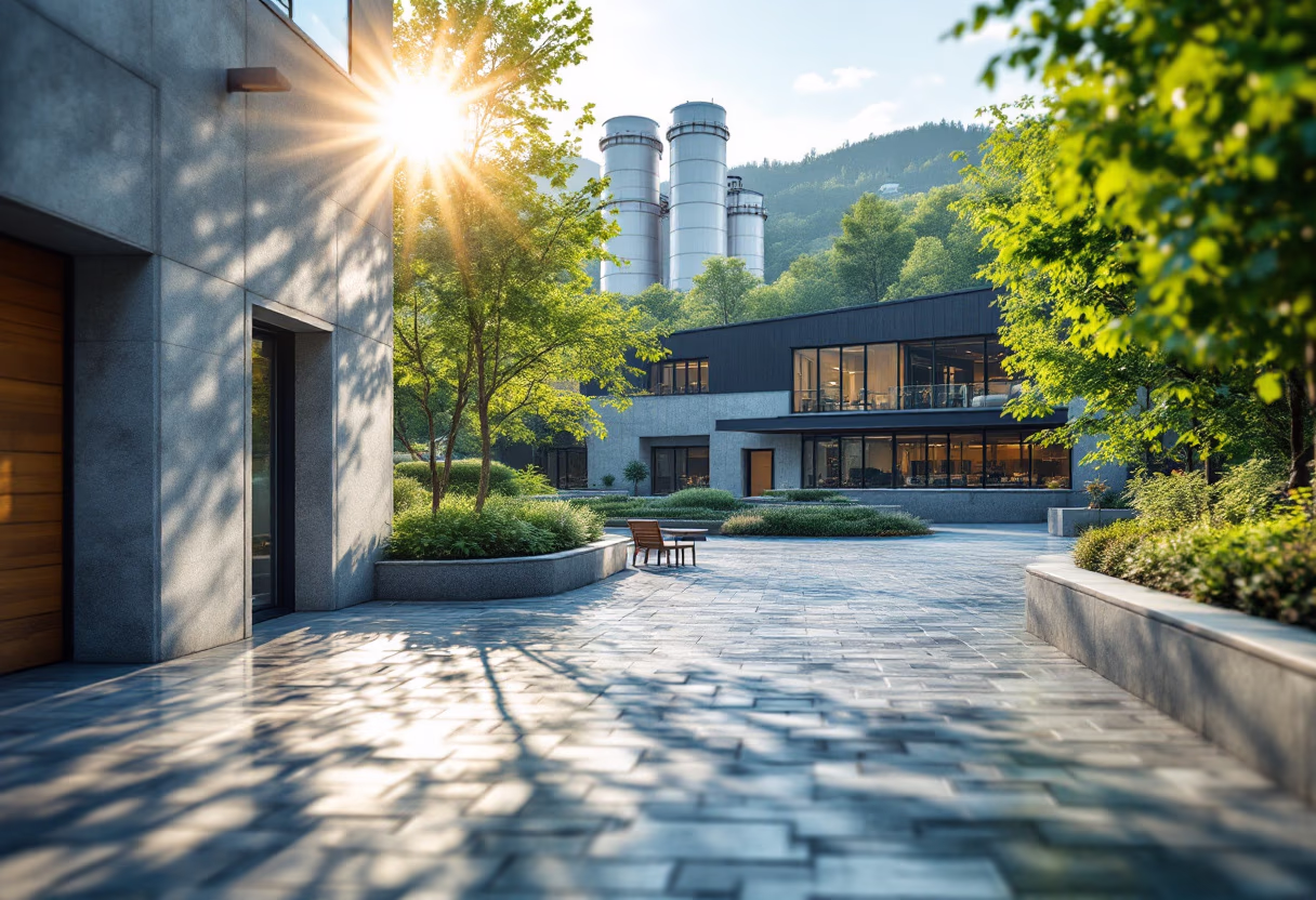 [background image] image of industry landscape (for a manufacturing plant)