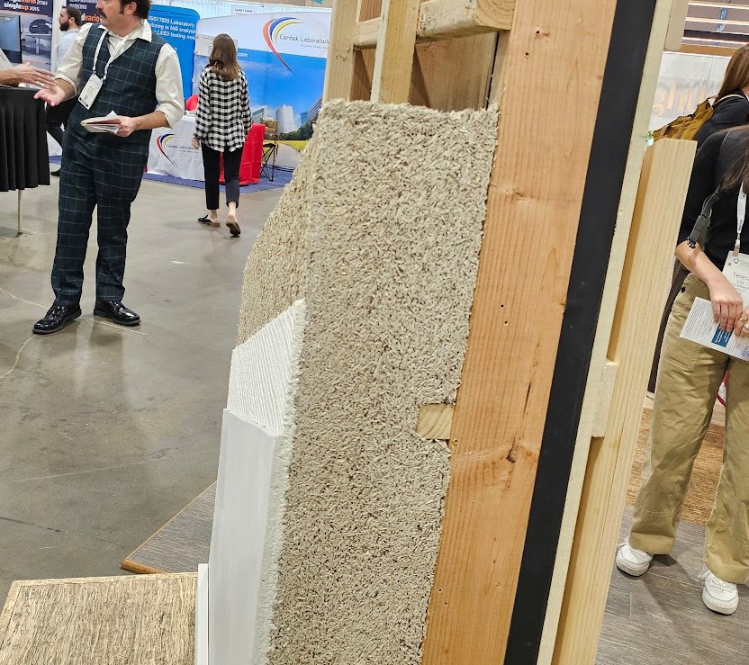 hempcrete wall cross section for house