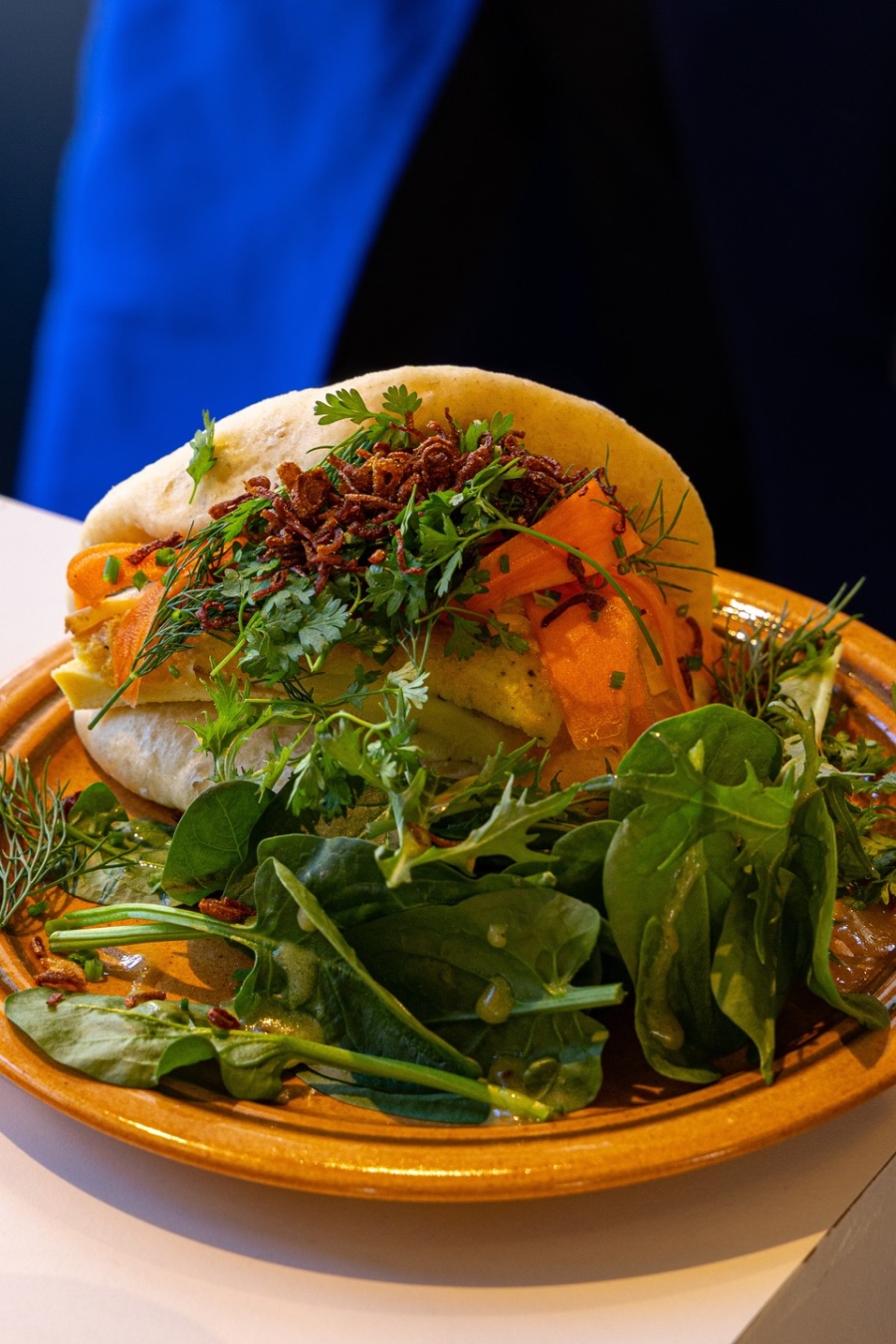 Gua Bao à l'oeuf chez Horizon Café