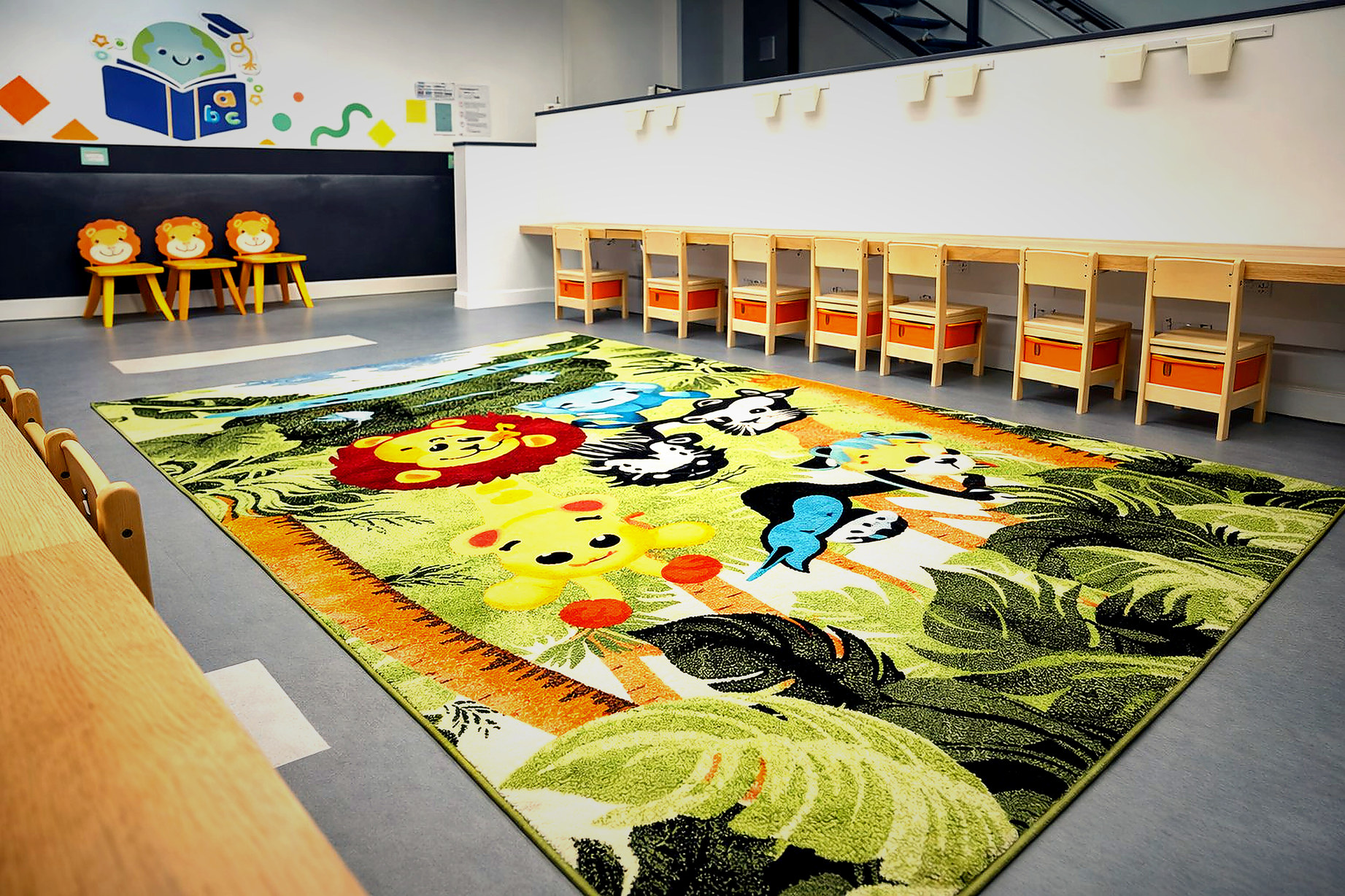 Toddlers exploring hands-on Montessori-Inspired learning at ENLA Learning Academy in Fishtown, Philadelphia