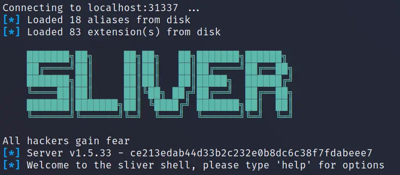 Sliver attack chain detection banner