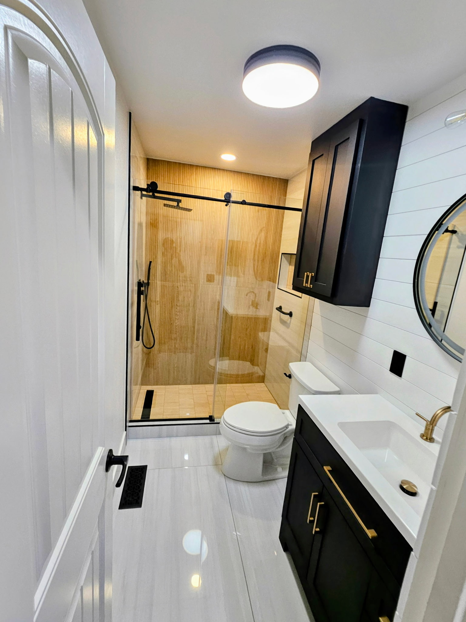 Bathroom after renovation