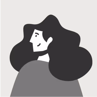 女性のイラスト