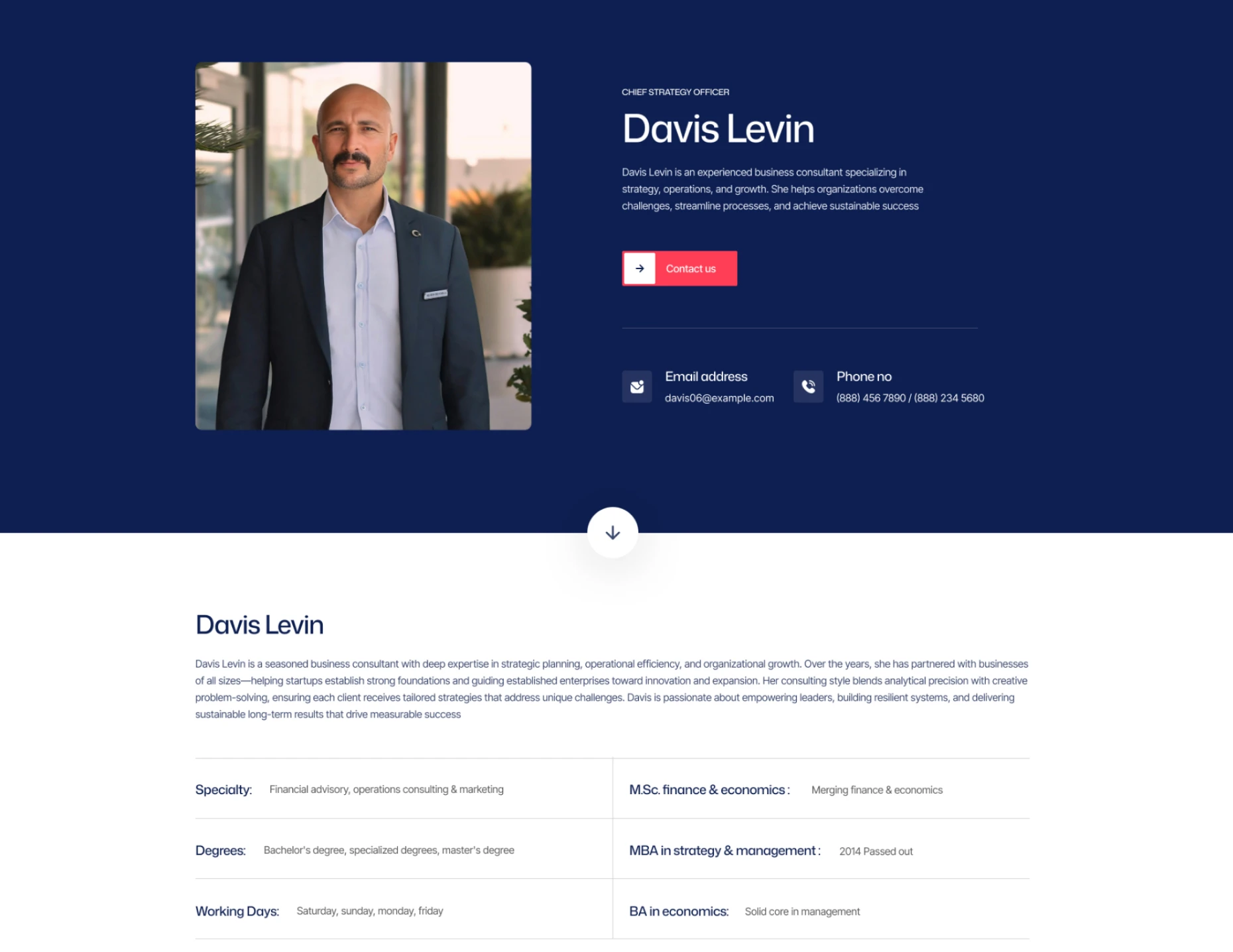 Aventiva team member landing