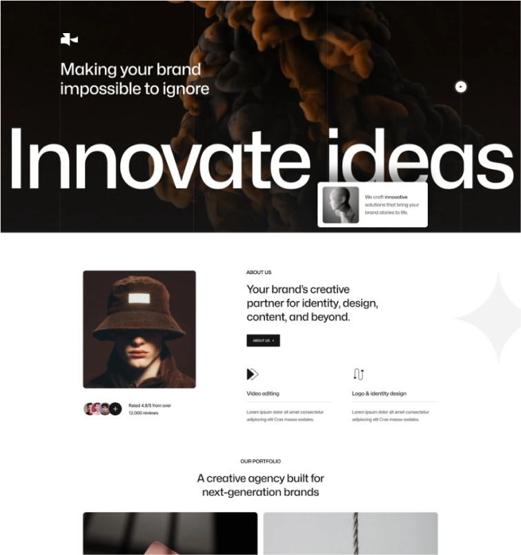 kreascape-landing-home-three-page-image