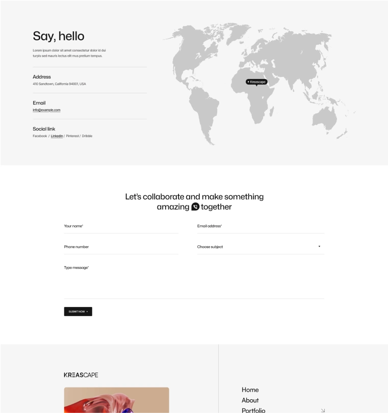 kreascape-landing-contact-two-page-image