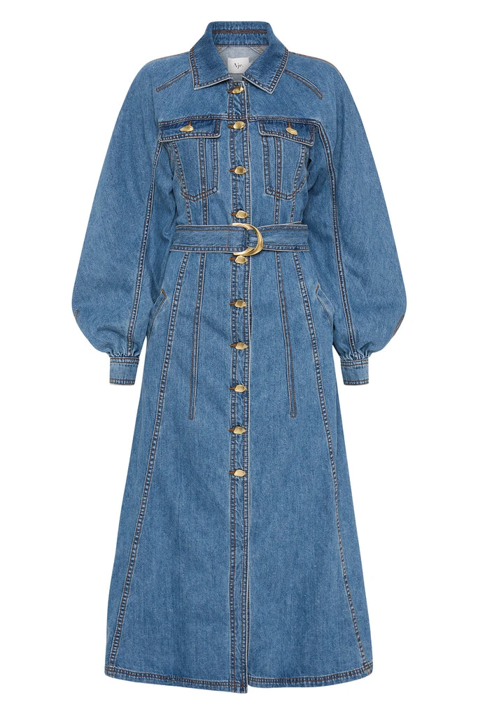 Colorado Denim Midi Dress