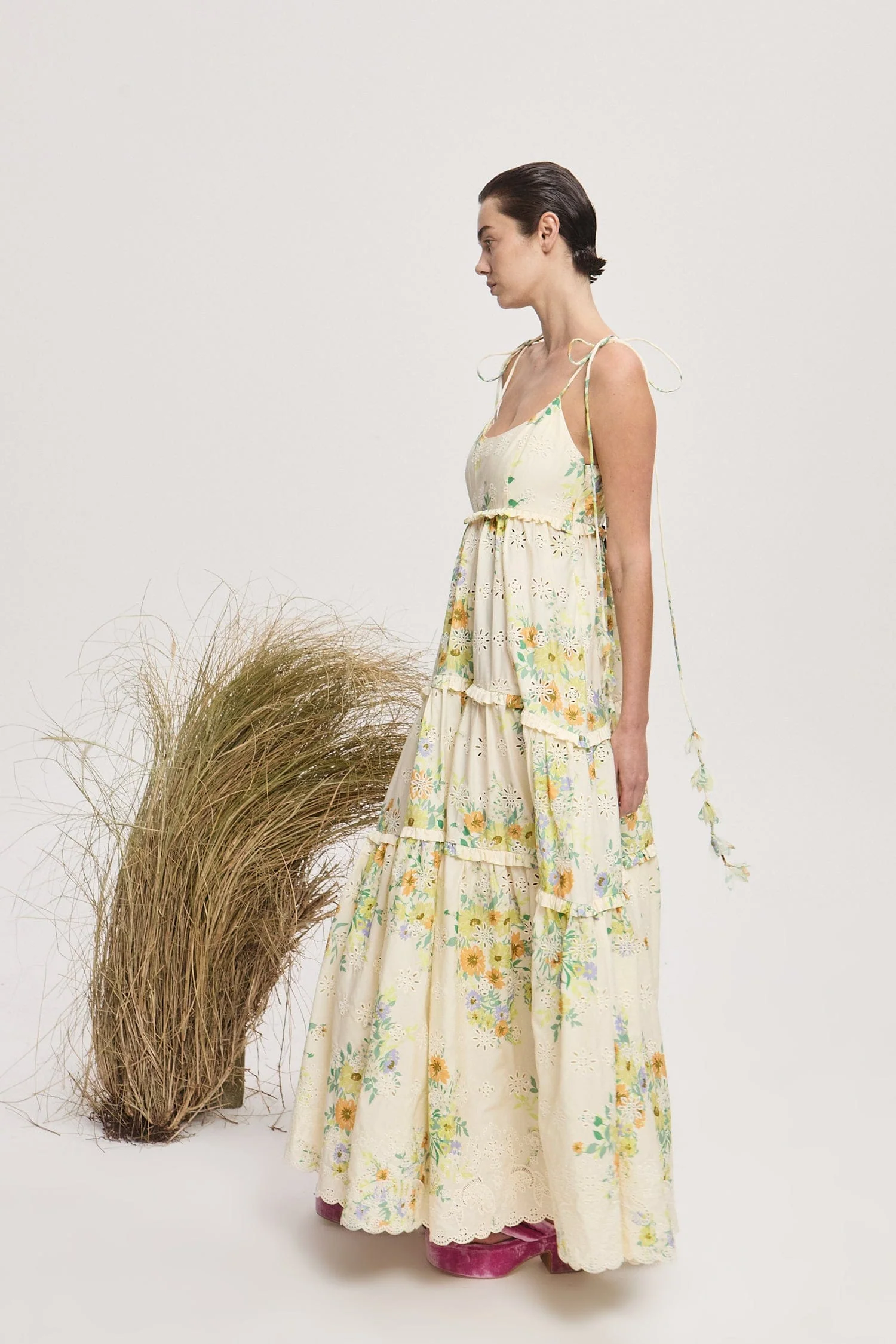 Juliette Tiered Midi Dress