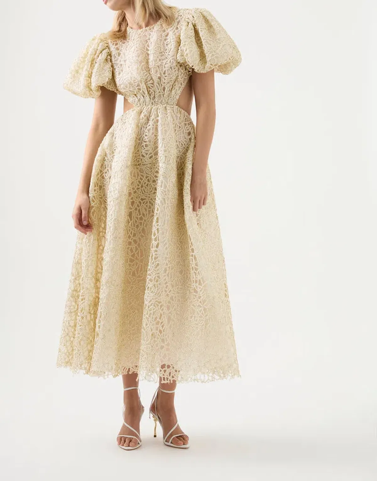 Patina Lace Midi Dress