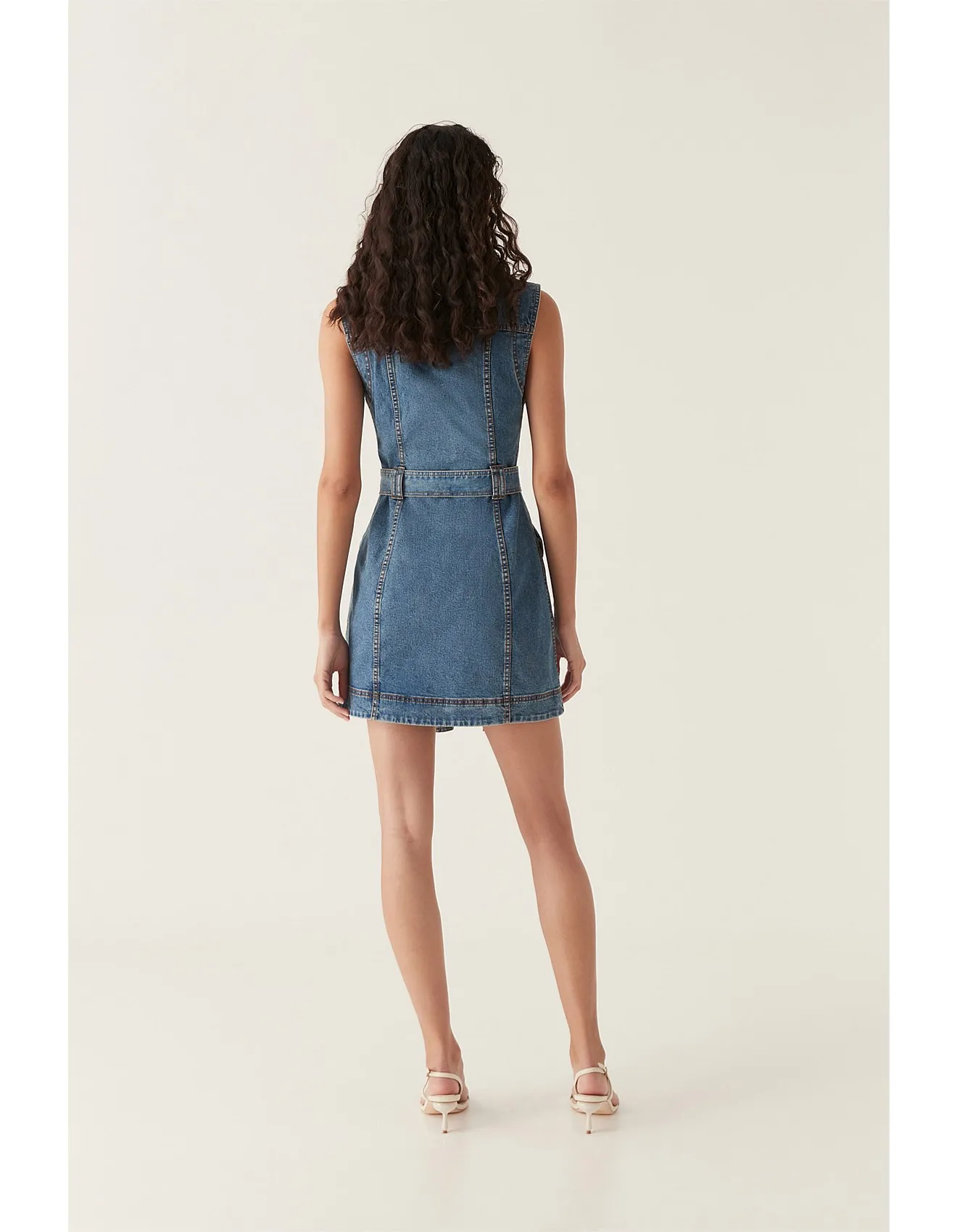 Balance Denim Mini Dress
