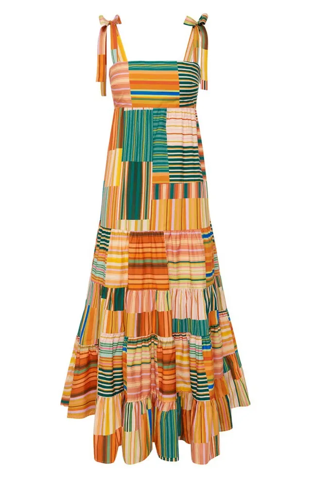 Sloane Tiered Midi Dress