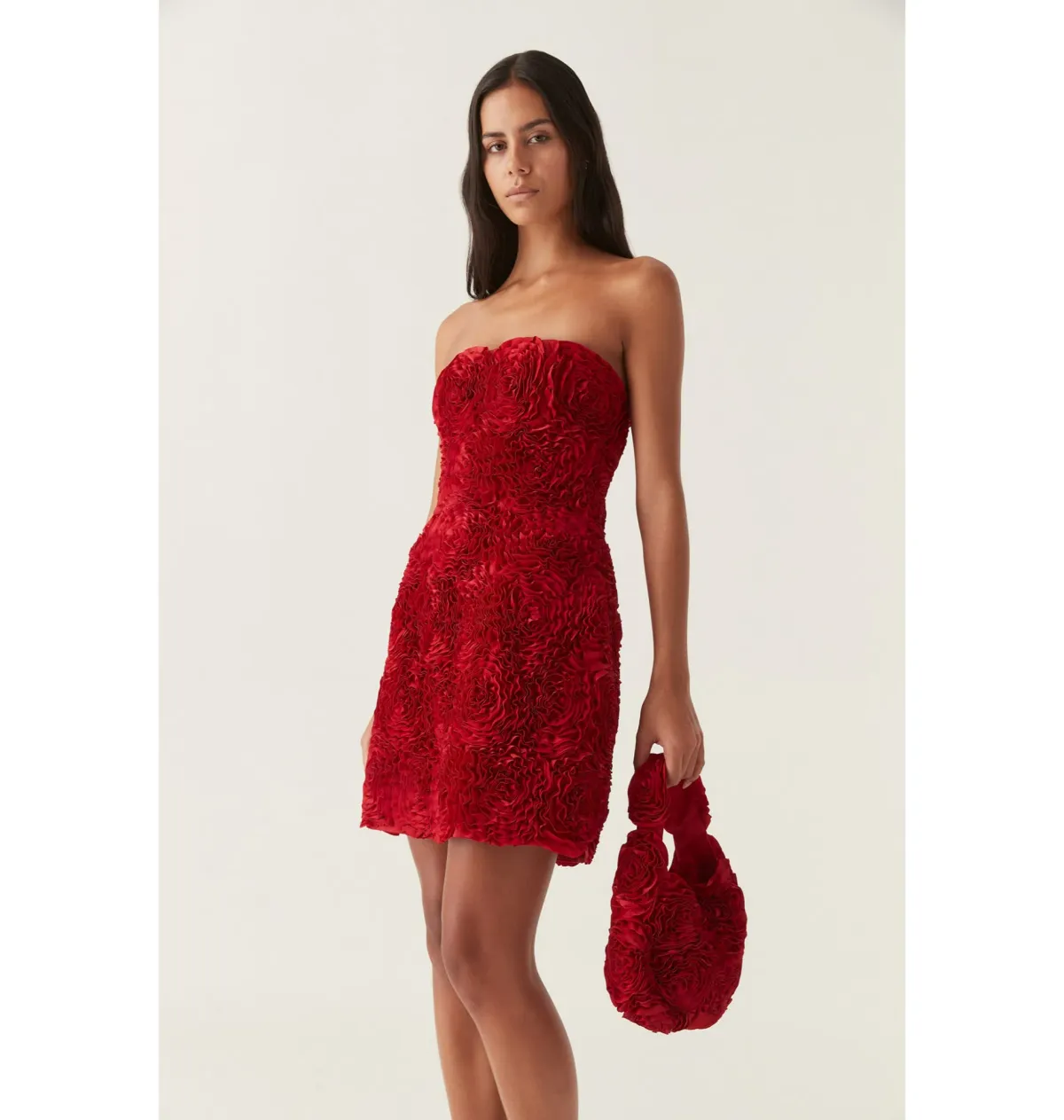 Gazer Rosette Mini Dress