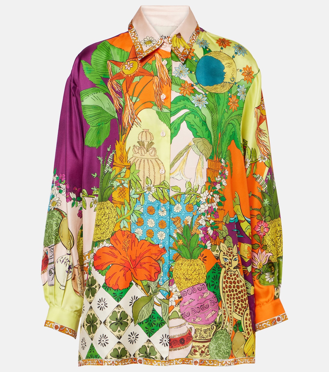 Tiger Silk Shirt