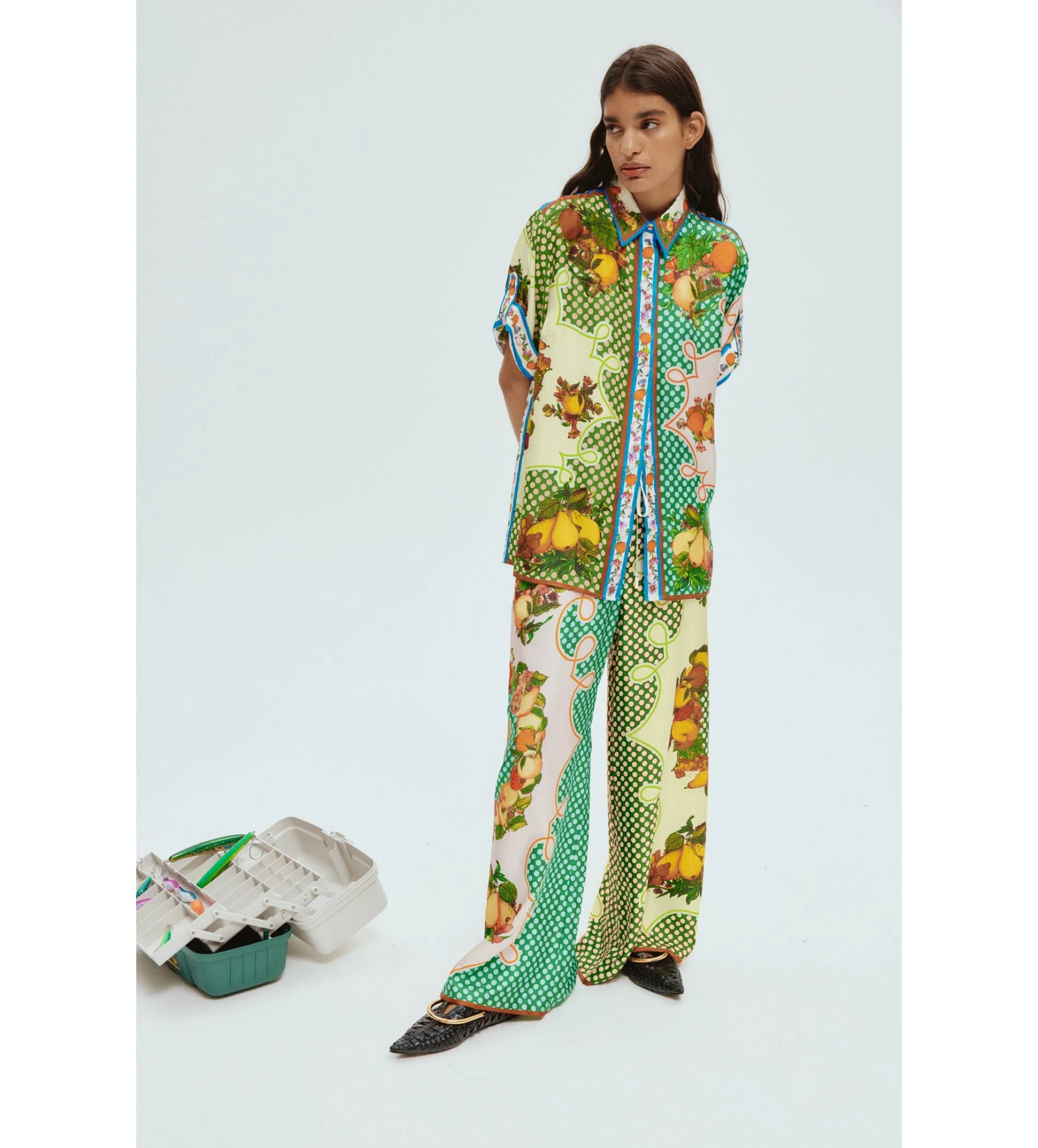 Lemonis Silk Pant