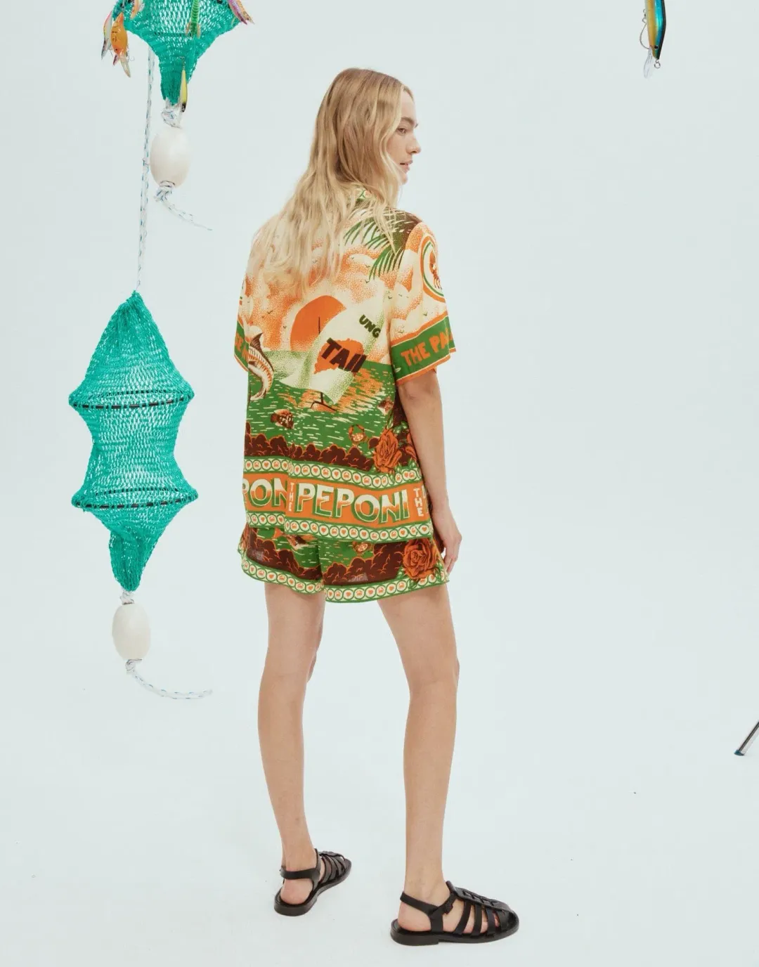 Bungalow Linen Short