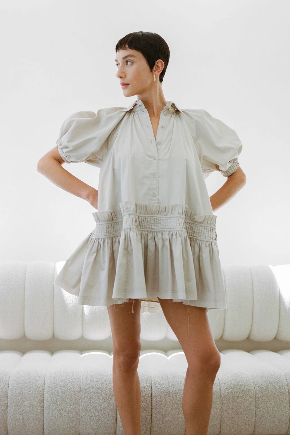 Novella Mini Smock Dress