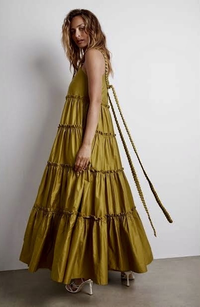 Casabianca Strap Maxi Dress