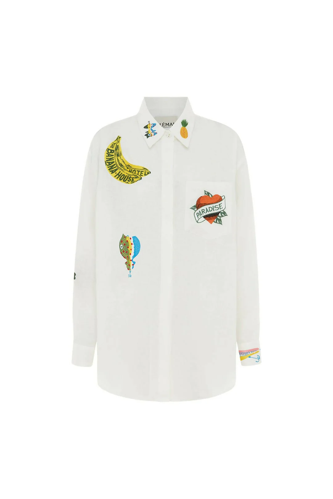 Clam Embroidered Shirt