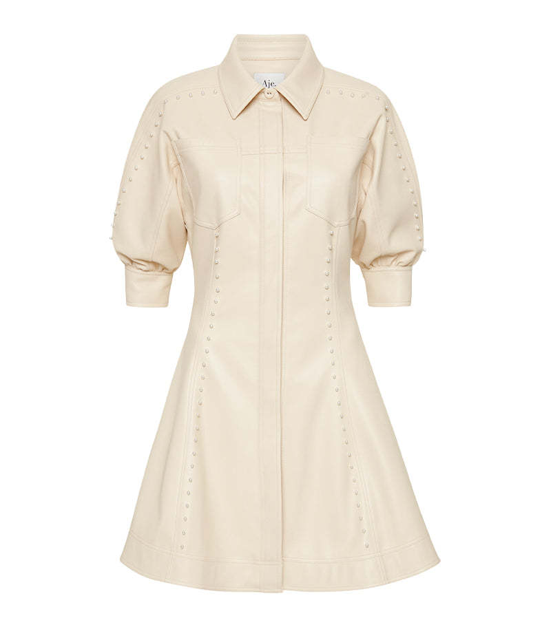 Claire Pearl Mini Dress