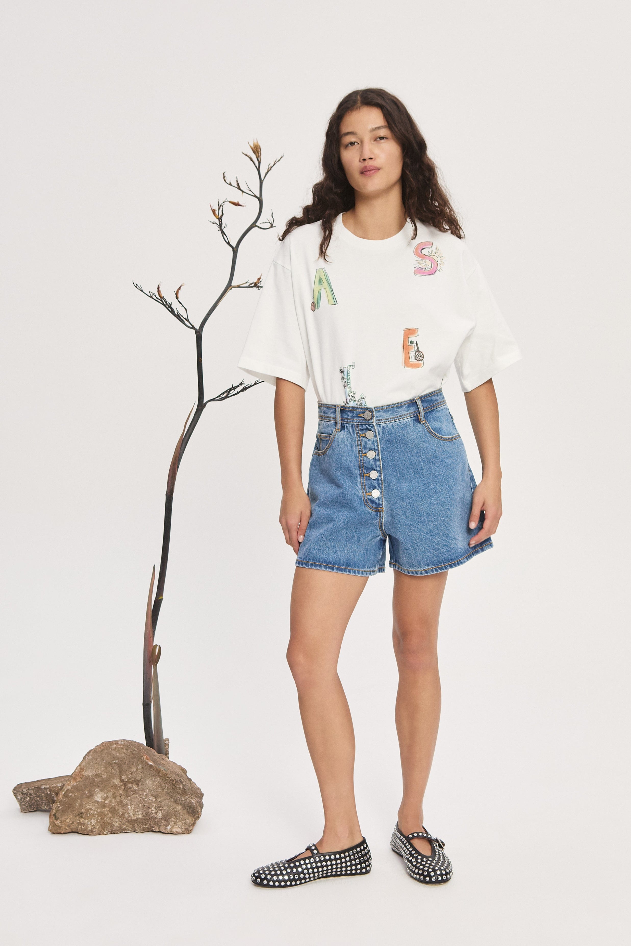 Stephi Denim Short