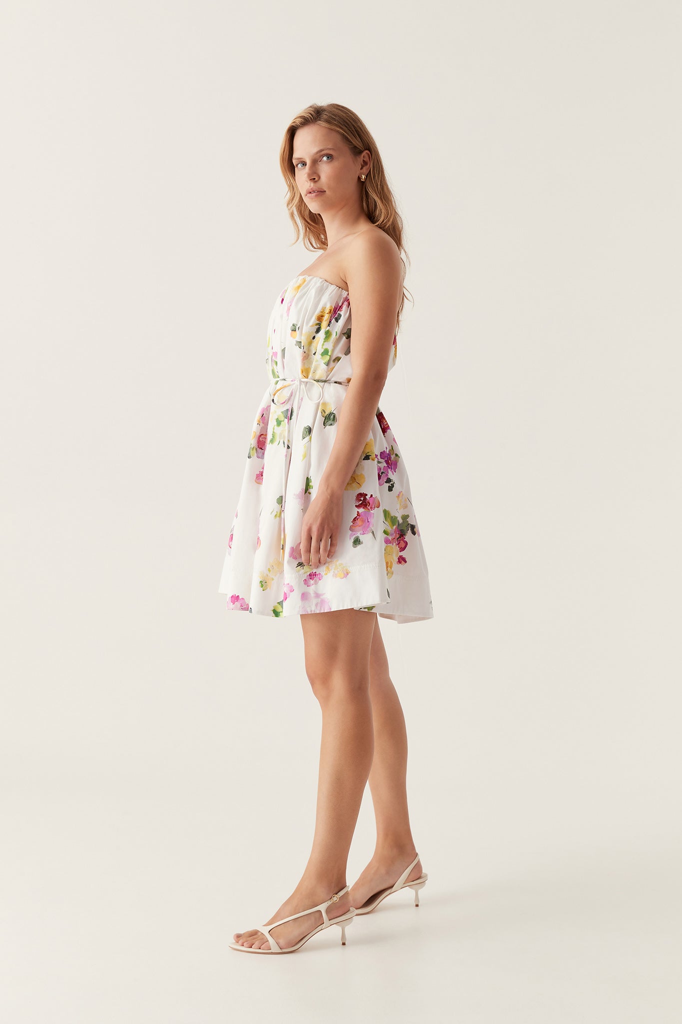 Ayla Strapless Mini Dress
