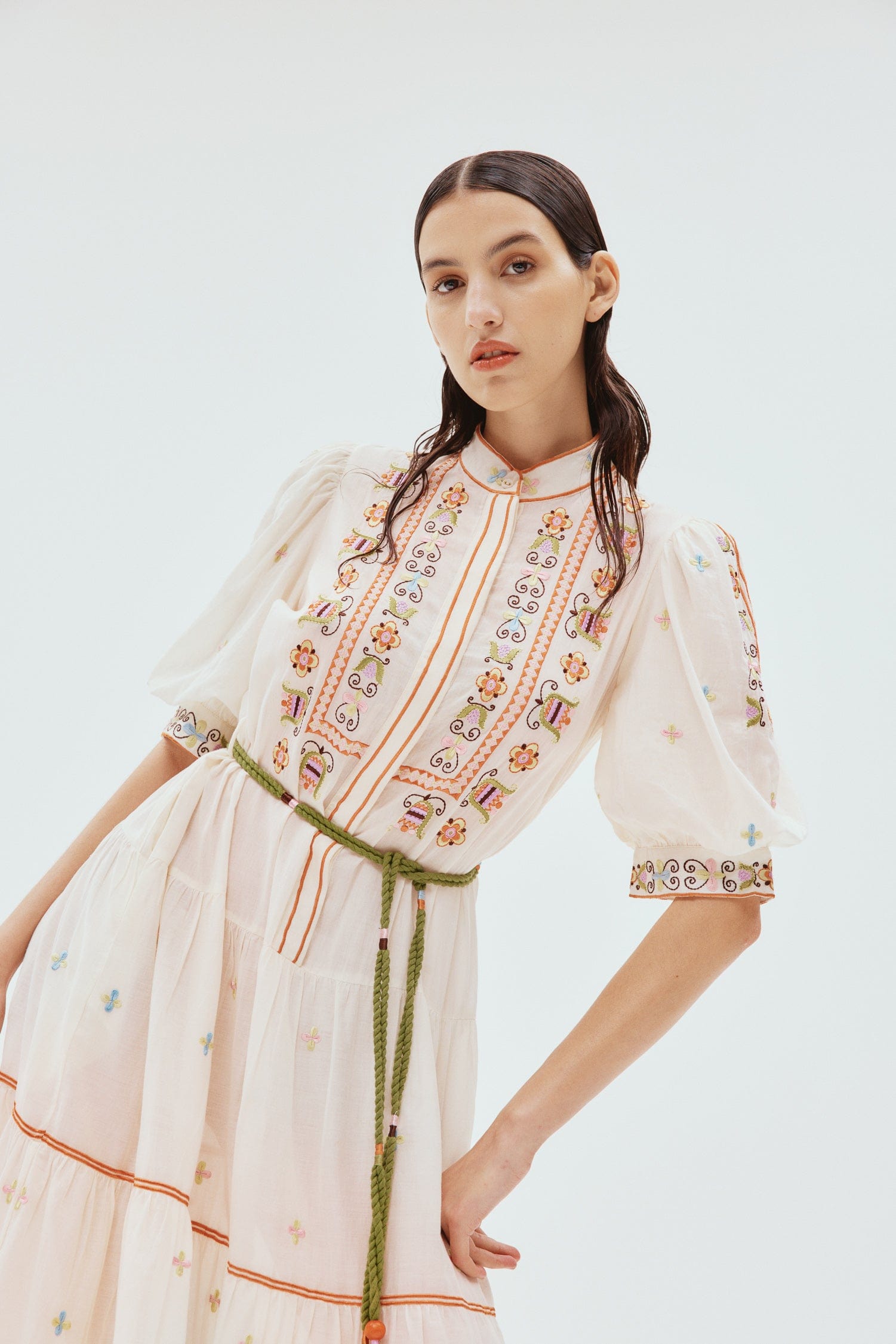 Lovella Tiered Midi Dress