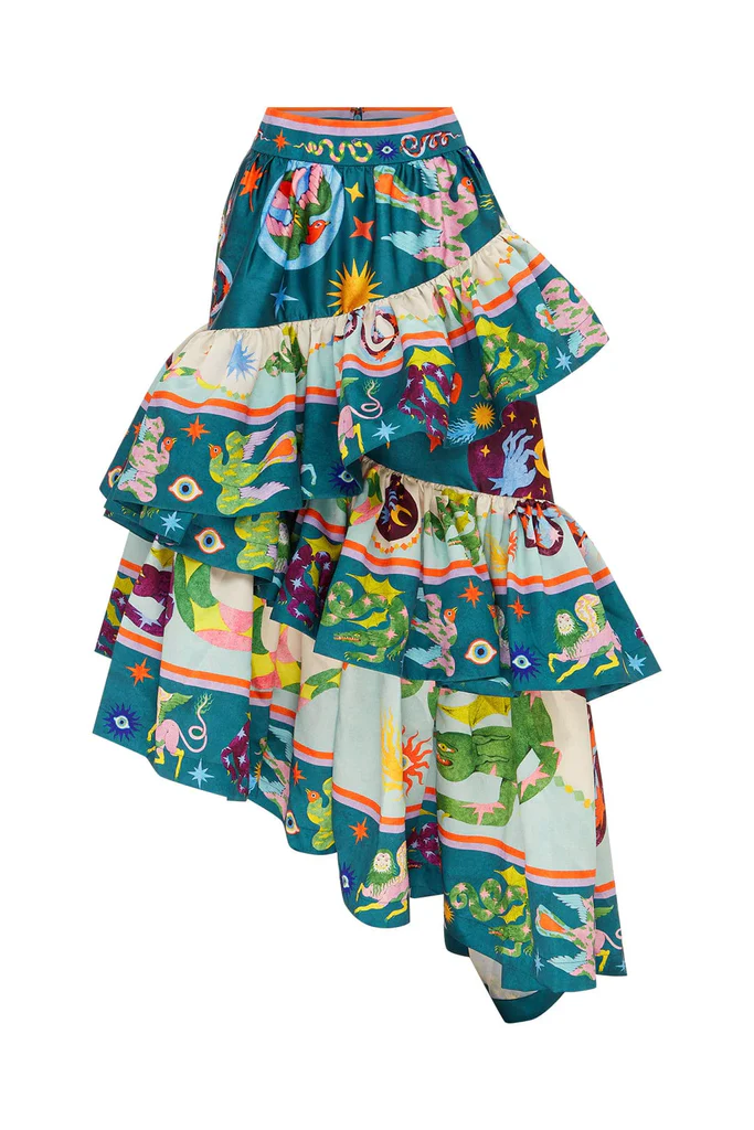 Guardian Tiered Ruffle Skirt
