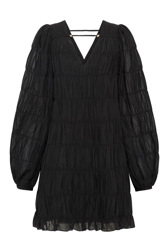 Evalina Ruched Mini Dress