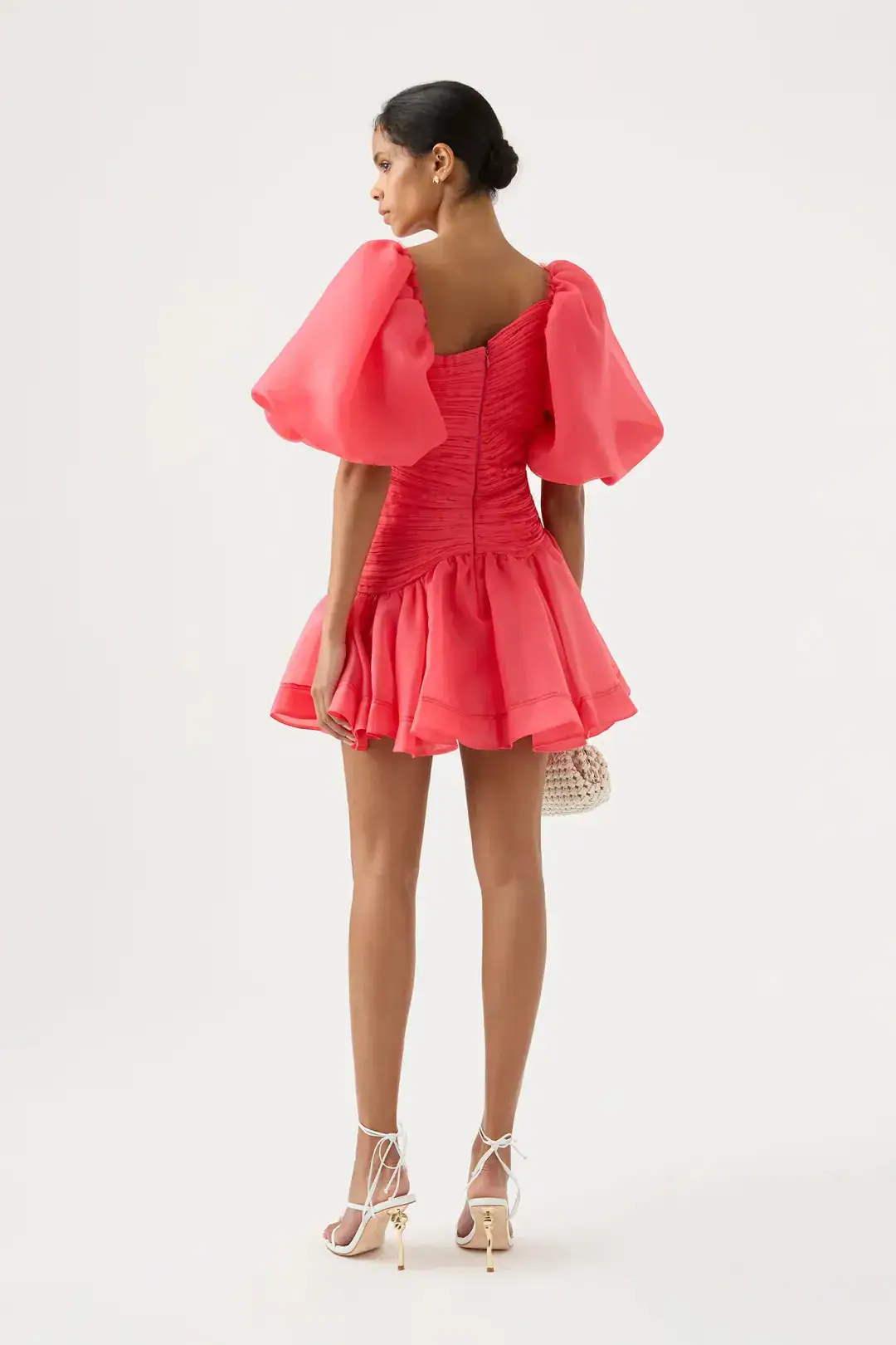 Joan Puff Sleeve Mini Dress