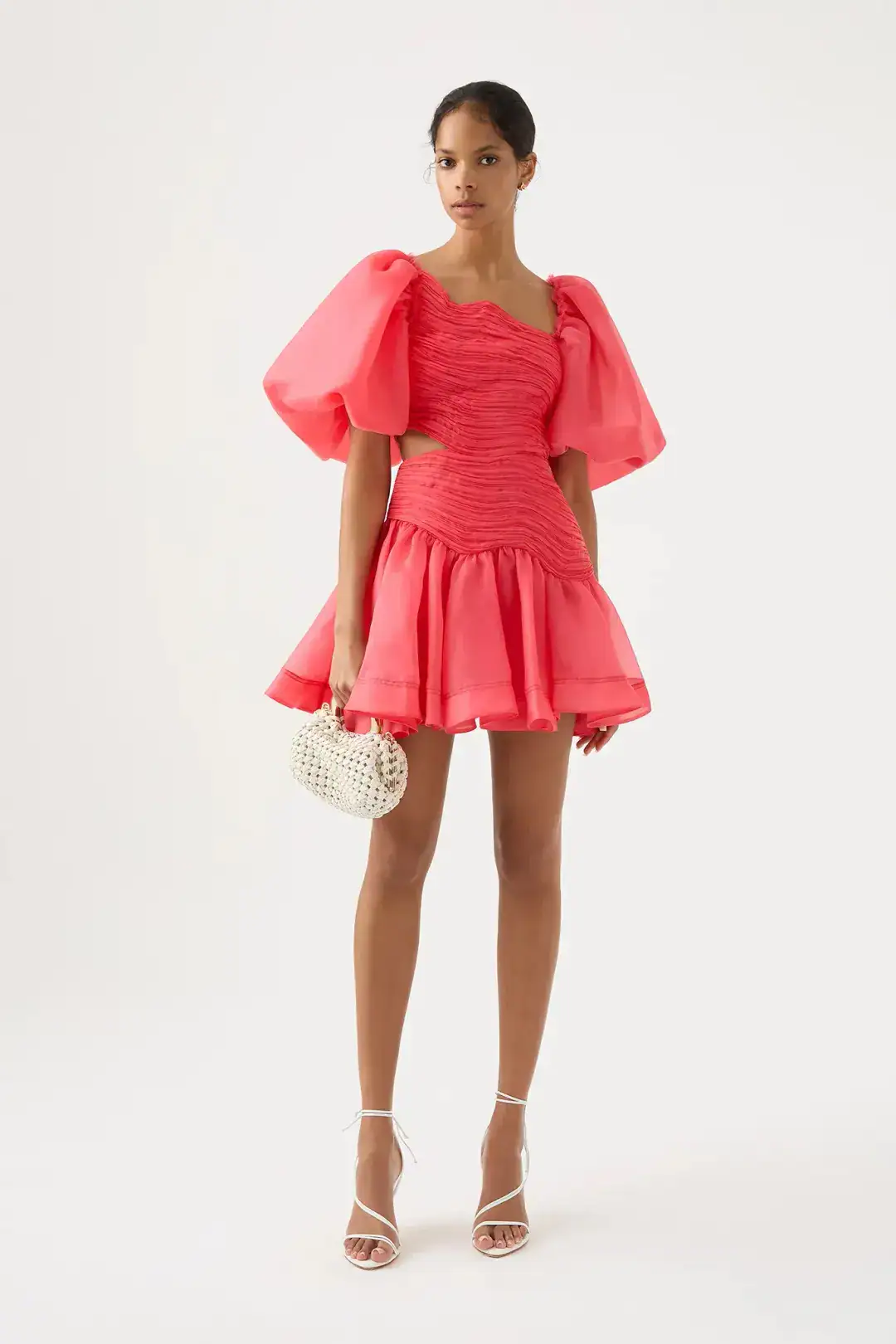 Joan Puff Sleeve Mini Dress